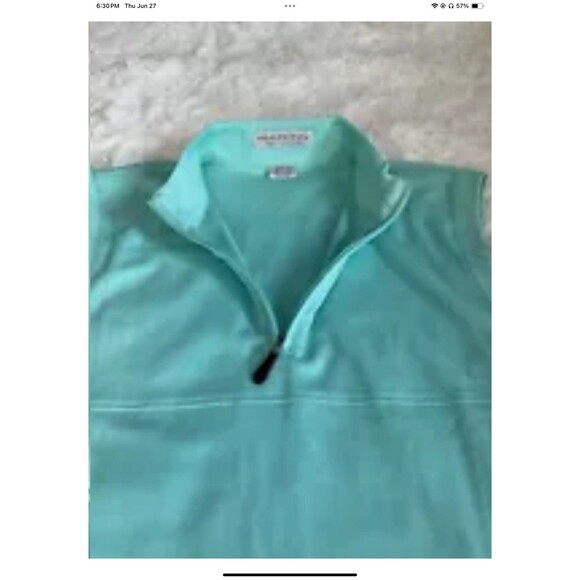 Martin Mens Sweater Vest Green Sleeveless Golf Sweater Size Med NWOT - Picture 4 of 6